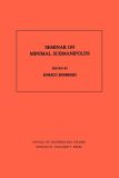 Seminar On Minimal Submanifolds