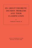 On Group-Theoretic Decision Problems and Their Classification