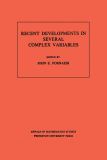 Recent Developments in Several Complex Variables