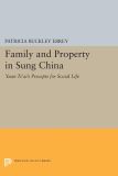 Family and Property in Sung China