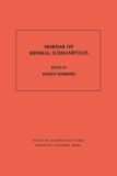Seminar On Minimal Submanifolds
